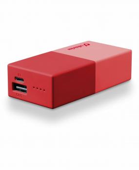 Cellularline USB Powerbank tragbares Ladegerät Stylecolor 5000 Universal